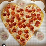 Rosa Grande Heart Shaped Pizza Valentine's Special