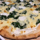 Bianca Spinach Pizza