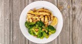 Grilled Chicken over Vegetables