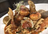 Shrimp Fra Diavolo with Clams & Mussels