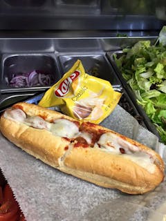 Meatball Parmesan Sub