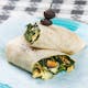 Sauteed Spinach & Grilled Chicken Wrap