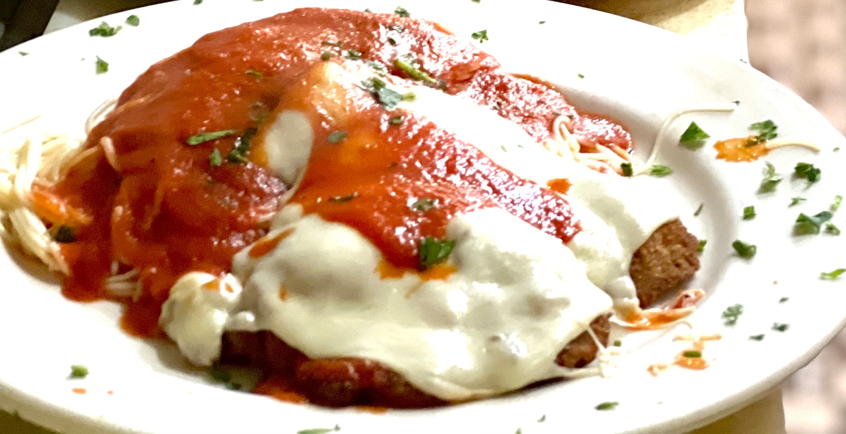 Chicken Parmigiana Lunch