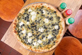 Green Machine (Pesto Pie)