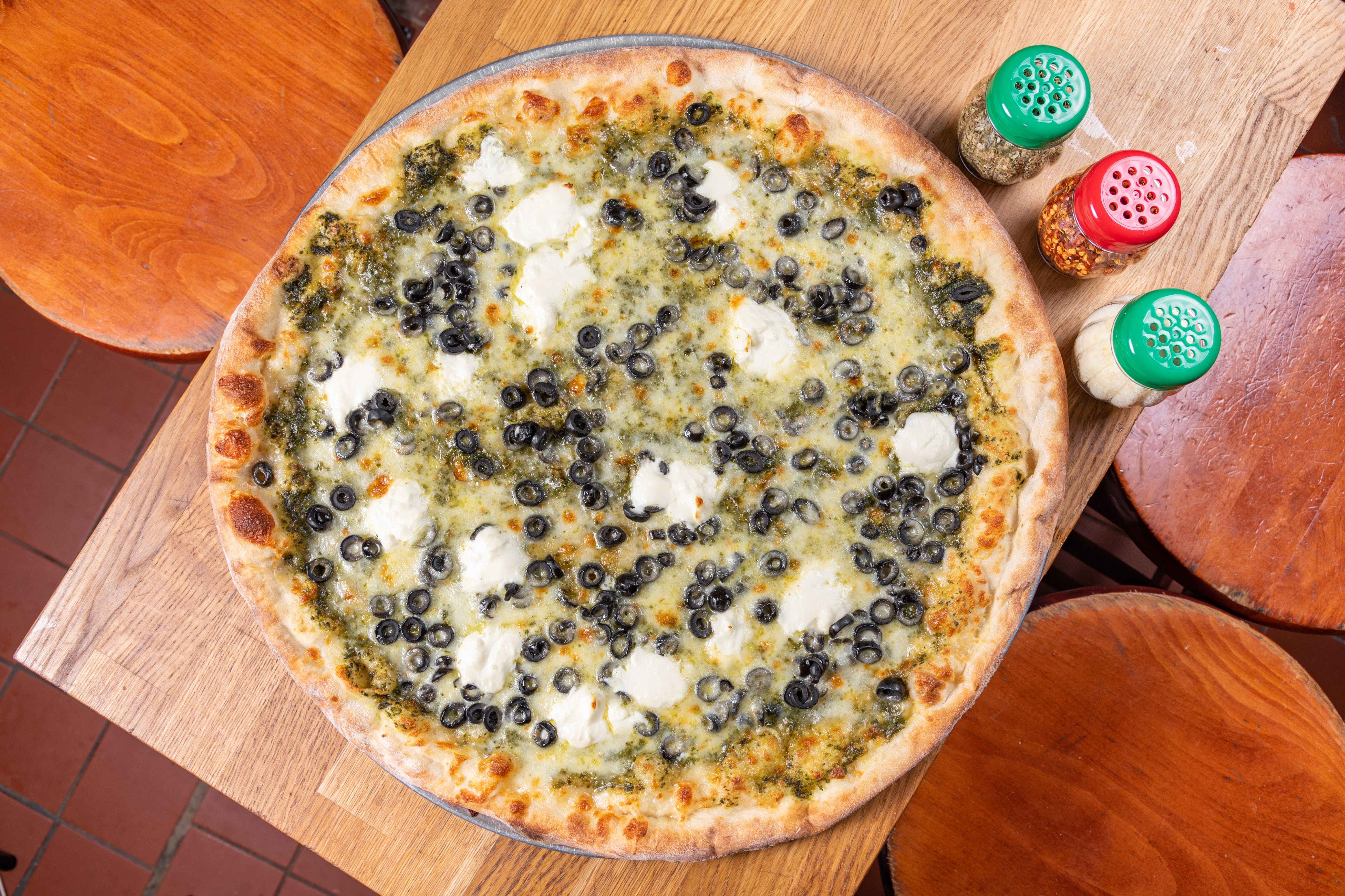Green Machine (Pesto Pie)