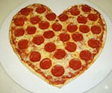 16" Heart Shaped Pizza Valentine's Special