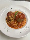 Spaghetti with Marinara & Meatballs