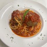 Spaghetti with Marinara & Meatballs Lunch