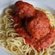 Old World Tomato Sauce Pasta with Meatballs