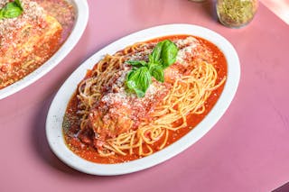 Meatball Parmigiana Pasta
