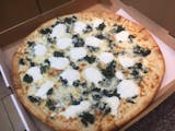 White with Spinach Pizza