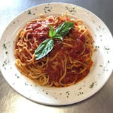 Traditional Italian Tomato Sauce Pasta