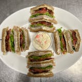 Turkey & Cheese Club Sandwich