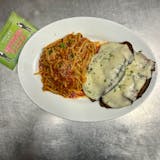 Eggplant Parmigiana Pasta