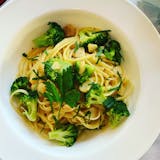 Linguine, Broccoli, Garlic Oil
