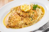 Chicken Franchese with Spaghetti