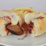 Grilled Sausage & Pepper Sandwich