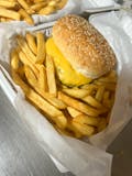 Cheeseburger with Fries & One Can of Soda Special