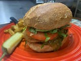 Fried Dill Pickled Chicken Sandwich