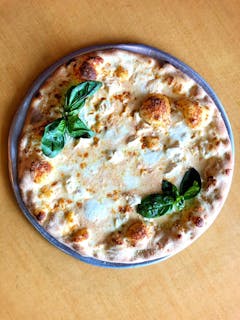 All White Bianco Pizza