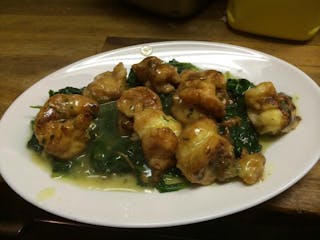 Shrimp Florentine