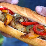 Veal Cutlet Sandwich with Peppers & Onions