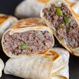 Cheesesteak Wrap with Peppers & Onions