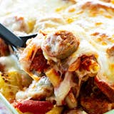 Baked Ziti with Sausage & cheese