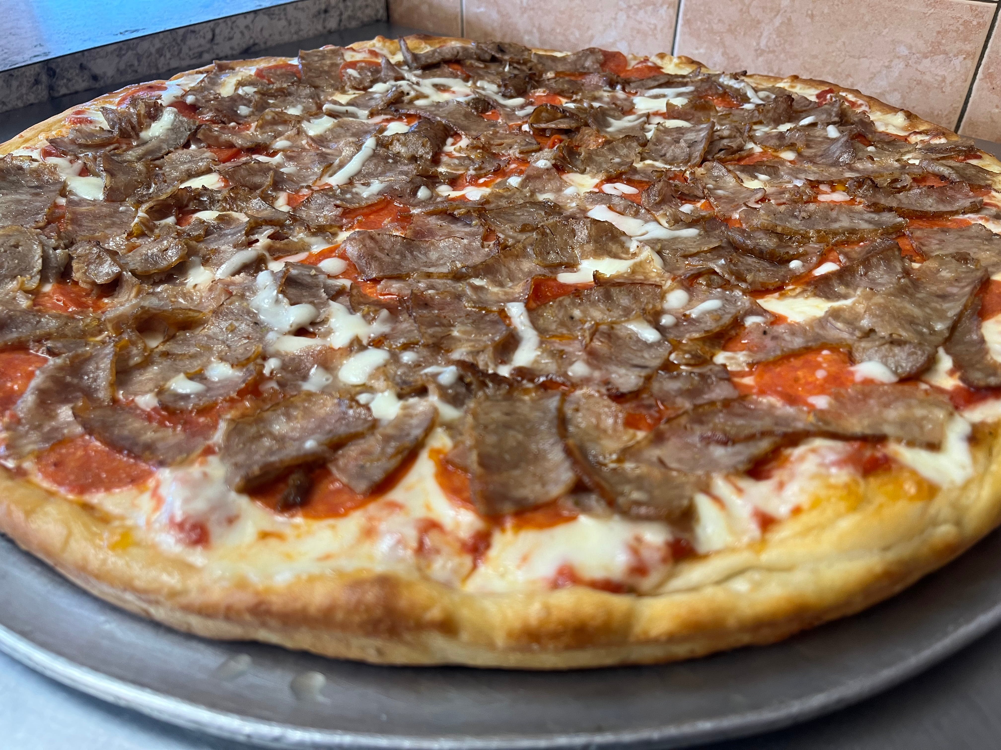 Gas Oven Meat Lovers Pizza
