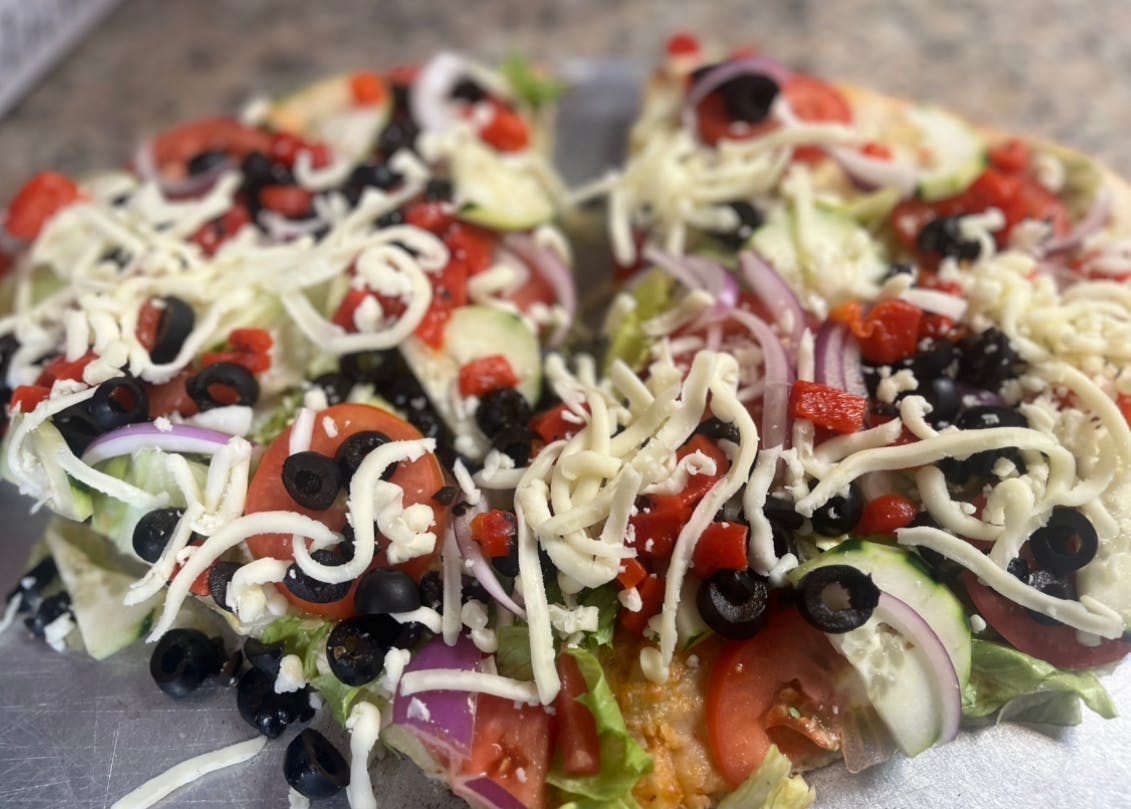 Gas Oven Salad Pizza