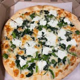 White and Broccoli Rabe Pizza
