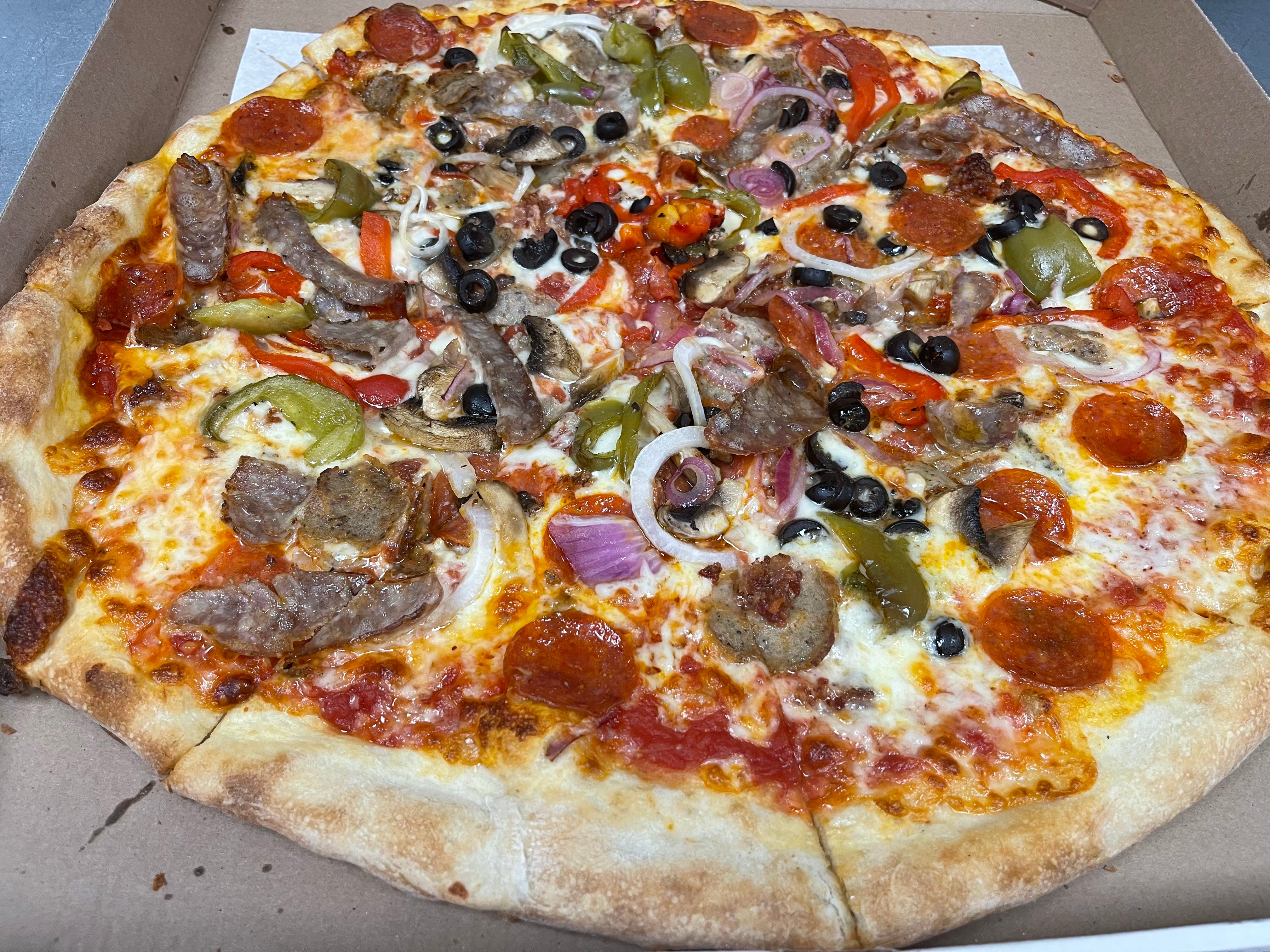 Papa's Pizza - Farmingdale, NY - 199 Merritts Rd - Hours, Menu, Order