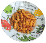Rigatoni with Bolognese (meat sauce)