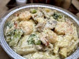 Shrimp & Chicken Alfredo Broccoli pasta (New)