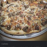 Meatball Parm Slider Crust Pizza