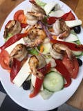 House Salad with Grilled Shrimp