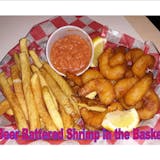 Shrimp in The Basket with Fries