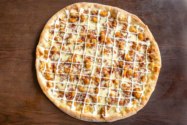 Bacon Chicken Ranch Pizza