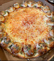 Garlic Knot Crust Pie