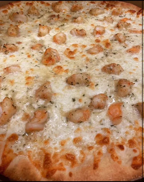 Shrimp Scampi Pizza