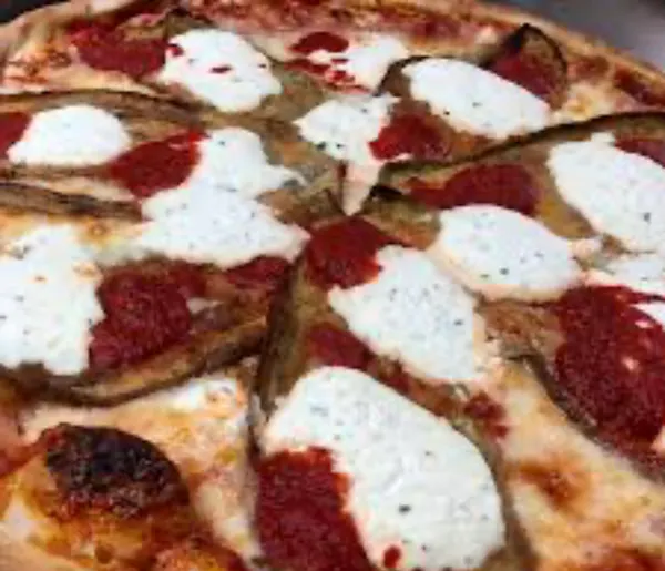 Eggplant Rollantini Pizza