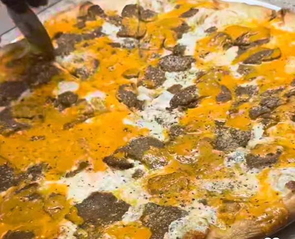Meatball Vodka Parm Pizza