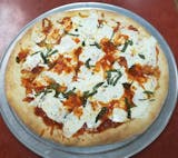 Margarita Rounded Pizza