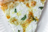 White Pizza Slice