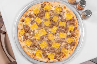 Cheesesteak Pizza