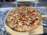 Grilled Chicken with Roasted Peppers Pizza