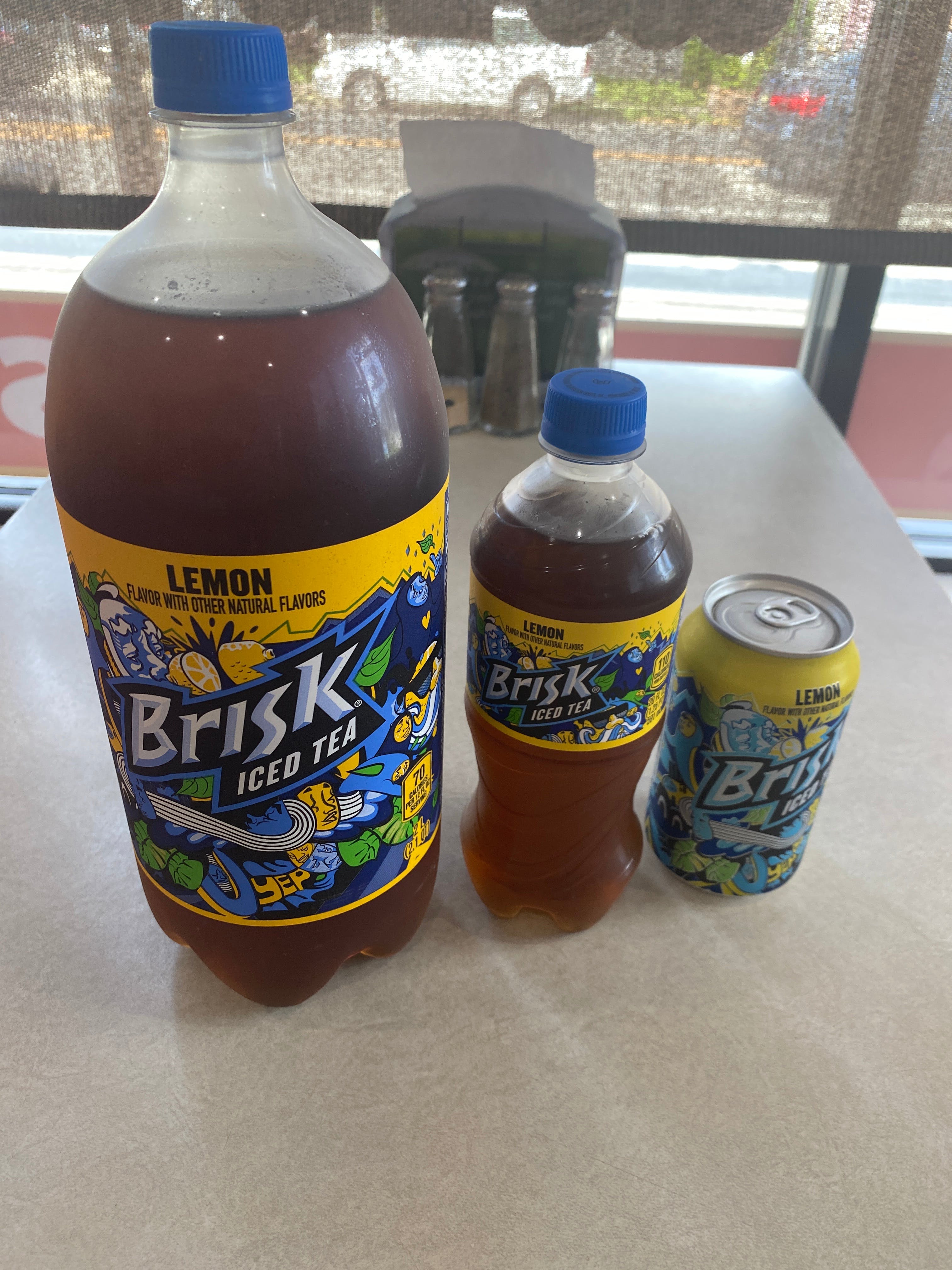 Brisk Lemon Iced Tea 20oz Btl : Drinks fast delivery by App or Online