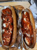 Chicken Parm Vodka Sauce Sandwich
