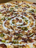 Chicken Bacon Ranch Pizza