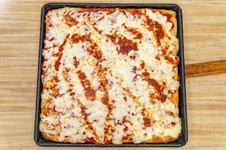 Sicilian Square Cheese Pizza